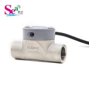 Capteur de débit d'eau en acier inoxydable G3/4 à grand diamètre, résistant à l'usure, compteur à effet Hall à 4 points pour les canalisations d'égouts, garantie de 5 ans - Product Image 2