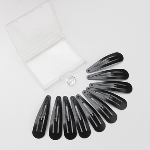 Clip de Metal negro Premium en forma de estrella horquillas simples para el cabello 10 unids/caja para niños niñas mujeres accesorios horquilla - Product Image 2
