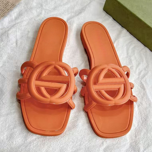 Sandalias Babuchas de Playa para Mujer, Suela de PVC, Antideslizantes, Impermeables, Inodoras, de Alta Calidad - Product Image 1