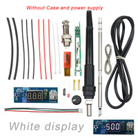 Konka T12 — Station de fer à souder électrique, kit de contrôleur de température pour HAKKO T12, bricolage, avec interrupteur de vibration LED