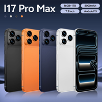 Nouveauté 2025 – Étui étanche pour smartphone I17 Pro 5G d'origine, 16+1 To, Android 15, appareil photo arrière 108 MP, processeur Deca Core