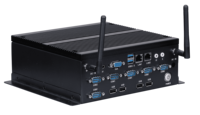 Hitam Mini PC DDR3 4K 30Hz IPC6100 ke-6 7th Gen Core I3 I5 I7cpu Processor 6 * COM Port untuk Gaming komputer