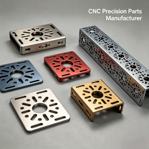 Piezas Mecanizadas CNC de Precisión en Aleación de Aluminio y Acero Inoxidable OEM/ODM, Tratamiento de Superficie Anodizado por Electroerosión por Hilo, 0.05mm - Product Image 1
