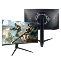 Moniteurs d'ordinateur de bureau 24 27 pouces 4K QHD UHD 180Hz 200Hz IPS 1ms sans bordure pour jeux LCD