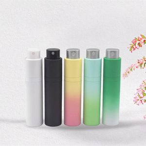 Custom 10ml 15ml 20ml Rotary <b>Spray</b> Pump Cylinder <b>Perfume</b> <b>Bottle</b> Makeup Remover Water Gradient ABS Body Cosmetic Packing Reusable - Product Image 3