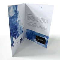 Carpetas Escolares Personalizadas con Logotipo, Papel A4, Grabado en Relieve, para Presentaciones Inmobiliarias y Documentos