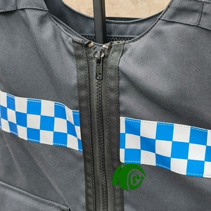 Kango 多功能海军蓝反光安全背心可定制防护高能战术背心，适用于户外战术训练 - Product Image 4