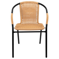 Chaise de jardin personnalisée de style américain pour extérieur, chaise de loisirs en plastique et fer forgé, imperméable, pour cour et usage domestique
