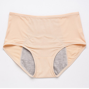 Mutande da donna a vita alta impermeabili a 4 strati per incontinenza e mestruazioni, anti-perdita, OEM - Product Image 4