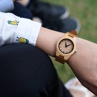Montre en bois vintage de style sportif, mouvement à quartz MIYOTA, bracelet en cuir pour homme, boîtier en bambou fait main, cadran à aiguilles, chronographe personnalisé