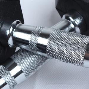Haltères Hexagonaux <span class=keywords><strong>de</strong></span> Fitness Personnalisés pour Gymnastique à Domicile en Gros, Poids Libres en Caoutchouc - Product Image 3