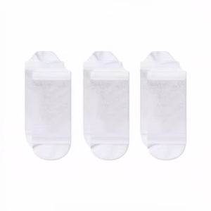 Calcetines Deportivos de Tobillo Tejidos Icon para Hombre y Mujer, Blancos, ODM - Product Image 2