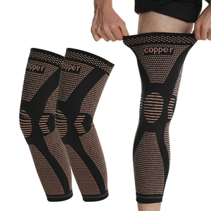 Wholesale Full Leg Compression Sleeve Knee Sleeves <b>Support</b> for <b>Thigh</b> Calf, Arthritis, Reduce Varicose Veins Swelling - Product Image 1