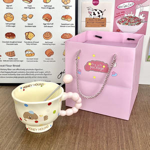 Dragon Nest Ceramic <b>Mug</b> 301-400ml Heat Resistant Cute Puppy Design For Office Or Gift - Product Image 5