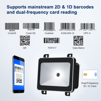 Module de scanner de codes-barres 2D intégré 1D pas cher avec prise en charge USB TTL, lecteur de codes QR pour cartes d'identité/IC pour distributeurs automatiques