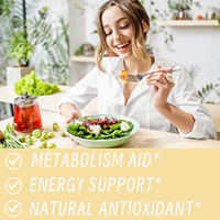 Capsules d'extrait de thé vert OEM ODM, stimulant naturel du métabolisme, antioxydant, aide à la production d'énergie, soutien de la fonction immunitaire