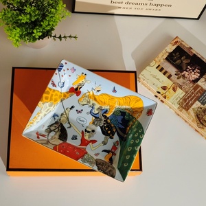 European Style Creative Personalized Restaurant Decoration Storage Tray Home Office Conference Hall Cigar <b>Ashtray</b> - Product Image 1