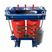 Transformador de excitación eléctrico sumergido en aceite de 12 kVA, unidad de excitación elevadora dedicada, voltaje ajustable, 1 año de garantía