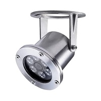 Caméra IP PoE étanche IP68 avec capteur CMOS SC830AI 8MP 20FPS 1/2.7" et boîtier en acier inoxydable 304 pour piscine et aquaculture