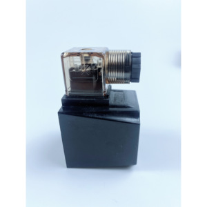 Bobine de vanne solénoïde hydraulique, diamètre intérieur 20mm, hauteur 51mm, carrée à trois branches, AC220V DC24V - Product Image 1