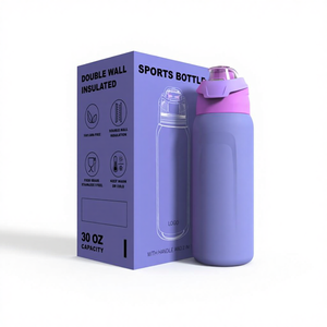 双层真空运动水瓶 - 40盎司 24小时保温 不含BPA 不锈钢水杯 可定制颜色/徽标 - Product Image 1