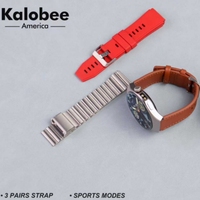 Reloj Inteligente SK45pro con Pantalla de 1.53 Pulgadas, Resistente al Agua, Monitor de Ritmo Cardíaco, Oxígeno en Sangre, Llamadas Bluetooth, Carga Inalámbrica, con 3 Correas