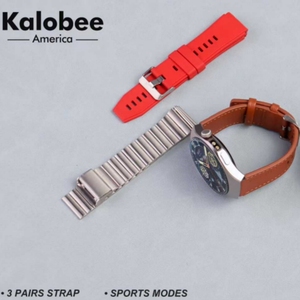 <span class=keywords><strong>Smartwatch</strong></span> SK45pro <span class=keywords><strong>con</strong></span> schermo da 1,53 pollici, impermeabile, <span class=keywords><strong>con</strong></span> monitoraggio della frequenza cardiaca e dell'ossigeno nel sangue, chiamate Bluetooth, ricarica wireless e 3 cinturini. - Product Image 5