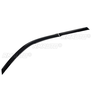 4 Deflectores de Viento para Ventanas de Coche, Tintados, para Toyota Landcruiser Prado Serie 120 2003 2004 2005 2006 2007 2008 2009, Negros - Product Image 5