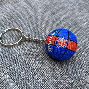 Porte-clés modèle artisanal en PVC, objet de collection de basketball avec logos <span class=keywords><strong>NBA</strong></span>, Spurs, Curry, et motifs Kobe, James, pour la chanson de l'alphabet - Product Image 4