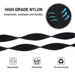 उच्च गुणवत्ता वाले स्व-चिपकने वाले गर्मी प्रतिरोधी समायोज्य लोचदार केबल स्ट्रैप हुक और 100% नायलॉन के साथ लूप - Product Image 4