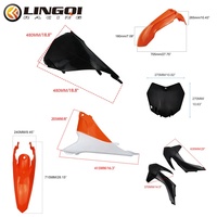 Haute qualité moto Dirt Bike PP carénage Kits complets et garde-boue couvrant capot pour KT250 KT 250