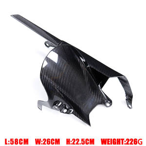 Adecuado para Motocicleta Yamaha <span class=keywords><strong>MT09</strong></span> SP, Juego Completo de Accesorios de Fibra de Carbono Modificados para Motocicleta, Panel Lateral Antisuciedad Negro - Product Image 2