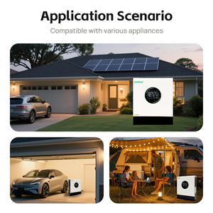 Onduleur solaire hors réseau 6KW 48V à double sortie avec chargeur MPPT 120A pour systèmes d'alimentation domestiques et agricoles au Nigeria, au Pakistan, au Kenya et en Afrique du Sud - Product Image 4