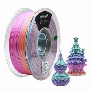 Filament PLA soyeux arc-en-ciel haute brillance 1,75 mm Multicolore Premium Filament PLA 3D Fournitures d'impression plastique - Product Image 3