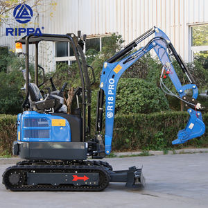 Excavadora pequeña R18 Rippa Scavatore, maquinaria de movimiento de tierras, fábrica Minipelle Bagger EPA, motor Kubota, miniexcavadora - Product Image 1
