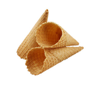 Biscuits gaufrettes coniques longs de qualité supérieure, rouleaux de charbon noir pour glaces en spirale, pour cornets de glace - Product Image 5