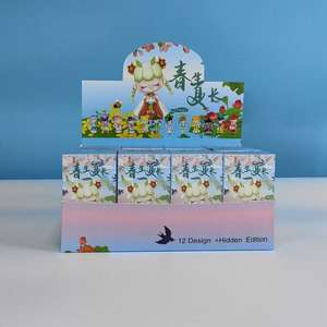 Figura de Acción Sorpresa 100% Auténtica del Personaje Nanci, 24 Terminos Solares, Caja Ciega, 12 Cajas/Juego, Labubu - Product Image 2