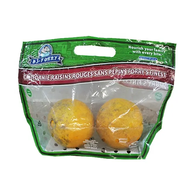 ブドウ包装袋カスタムプラスチックフルーツ包装袋