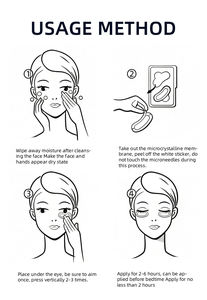 Patch <span class=keywords><strong>Occhi</strong></span> con Microaghi all'Ingrosso, Cura della Pelle Coreana per Rimozione di Rughe Sottili e Occhiaie - Product Image 6