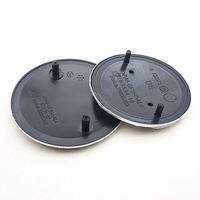 Emblemas Delanteros y Traseros Negros de 74 mm y 82 mm, Insignia de Capó con Logotipo del 50 Aniversario para BMW E46 E39 E90 E60 X1 X2 X3 X5 X6 X7