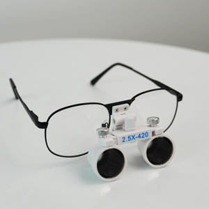 Loupe binoculaire Sle 2,5X avec lentille en verre de 40 mm pour observation biologique, type bandeau - Product Image 1