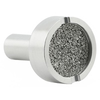 Silencieux pneumatique en métal poreux sinterisé en acier inoxydable 304 avec connexion filetée