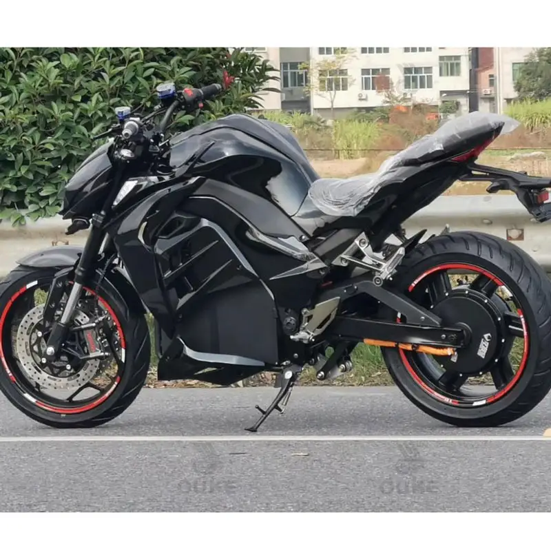 High Speed Adult To Off Road Sports Electric Motorcycle 4000W 72 Volt With A Good Shape In A Cheap Price