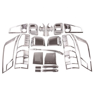 Juego Completo de Accesorios de Decoración Exterior para Carrocería de Plástico ABS WZXD, para Hiace Bus 2019 2020 - Product Image 1