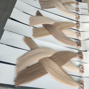 ผมต่อแบบ Infinity Weft ของ Jasminebeauty ผลิตจากผมแท้ 100% ของรัสเซีย แบบ Remy  ถักสองชั้น  แบบใหม่  ต่อผมด้วยเครื่องจักร  ผมแท้จากรัสเซีย - Product Image 3