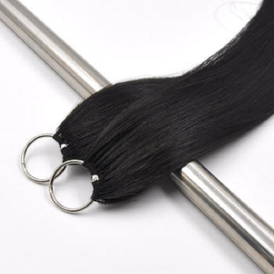 Extensions de cheveux humains vierges Remy 100 % vietnamiens en gros pour tresses au crochet, extensions à pointe plume - Product Image 3