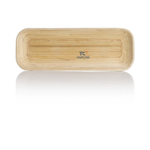 Top Quality Spun <b>Bamboo</b> Dip <b>Bowls</b> & Tray Set OM Customized Your Order - Product Image 3