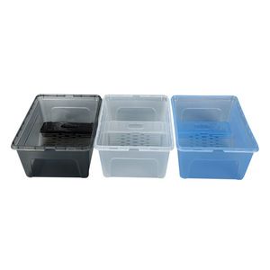 Turtle tank with drainage outlet, second generation, turtle tank with basking platform, plastic fish box, extra large new - Product Image 1