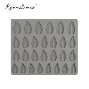 Leaf Silicone Candy Mold Trays for Chocolate Cupcake