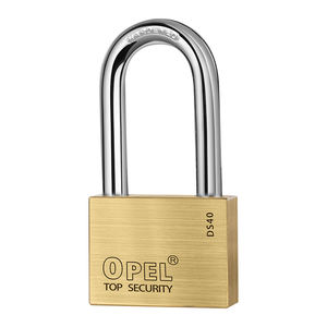 Candado de Latón Antirrobo OPEL, Resistente, con Grillete Cromado, 4 Llaves de Latón, Ecológico, Impermeable, Construcción de Alta Calidad - Product Image 2